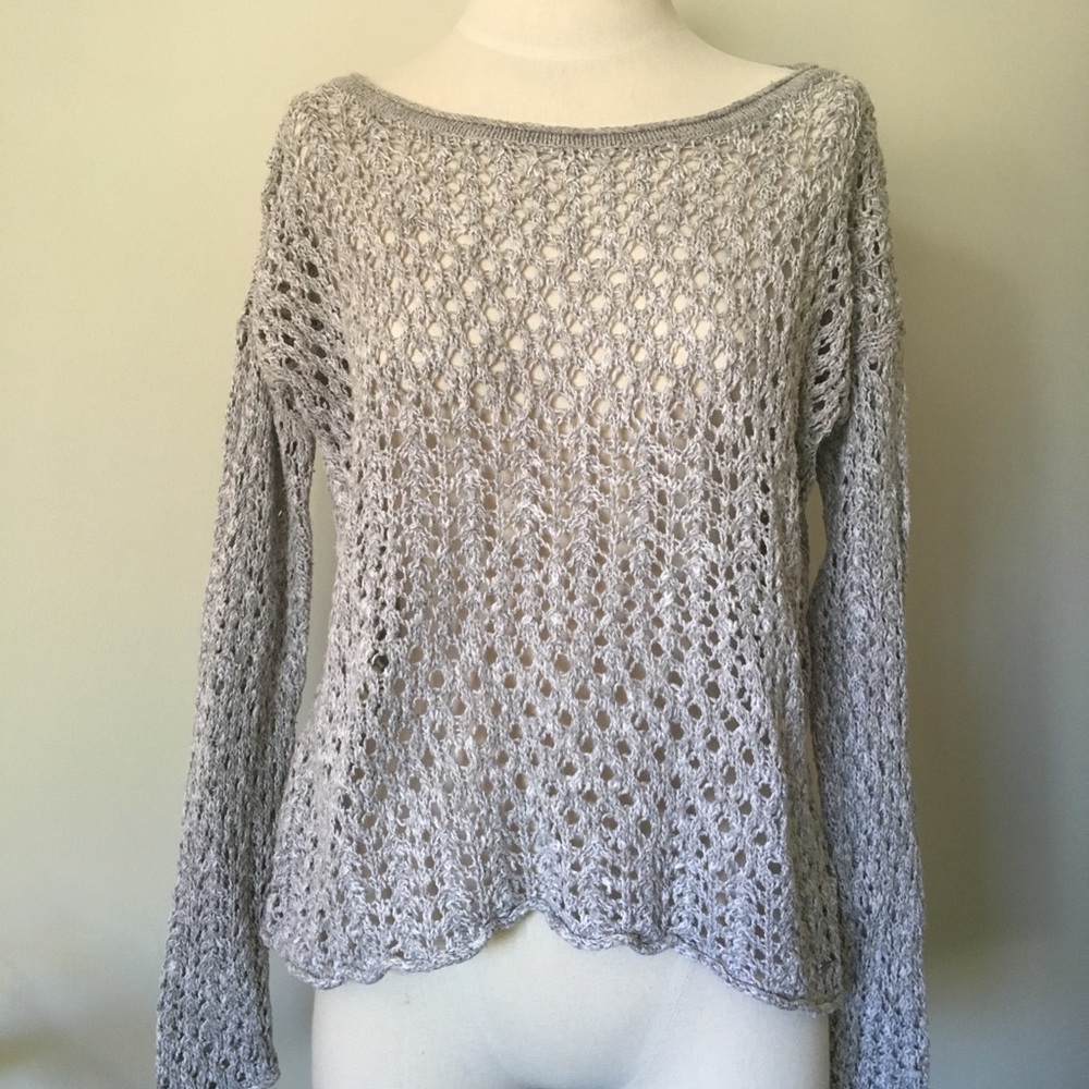 Hollister knit boho sweater